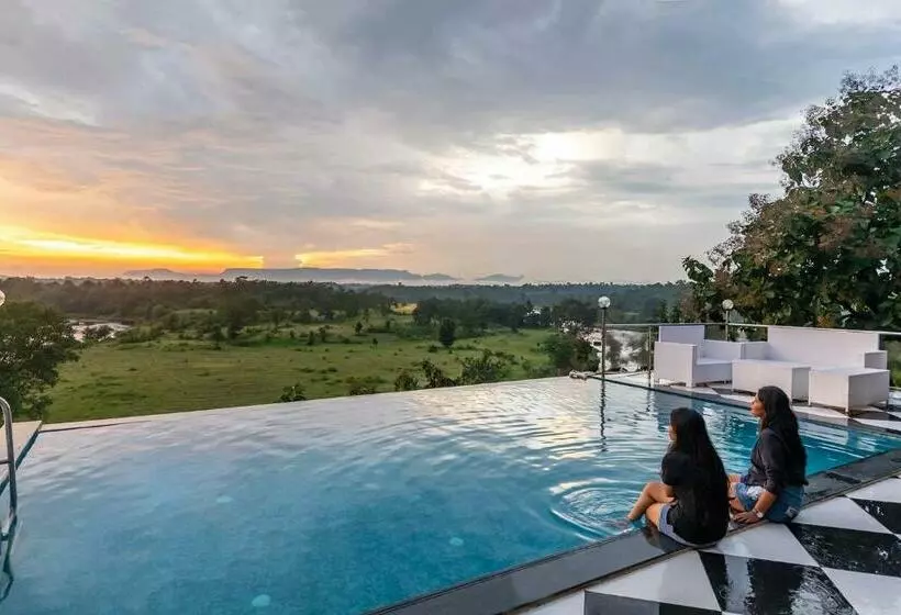 Stayvista S Vine & Splash Riverside Villa With An Infinity Pool And Indoor Games