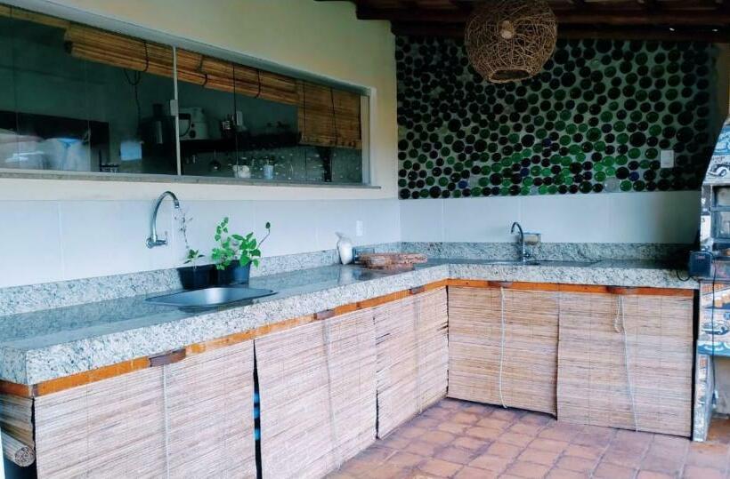 Casa Com 3 Suítes, Piscina E Super Conforto A 50 Metros Do Mar, Santa Cruz De Cabrália, Bahia