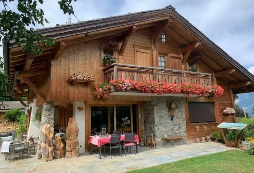 Chalet Des Fleurs Vue Exceptionnelle Chaine Du Mont Blanc