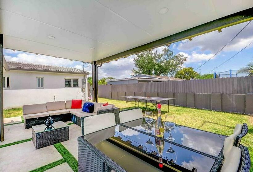 Cozy Paradise, With Heated Pool, Near Airport In Miami L16