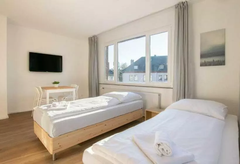 T&k Apartments   Studio Apartments   22 Min Messe Dus & Airport Dus