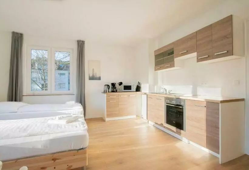 T&k Apartments   Studio Apartments   22 Min Messe Dus & Airport Dus