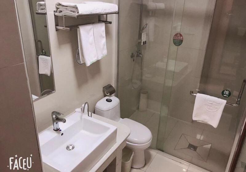 호텔 Greentree Inn Shandong Jining Chongzhou Train Statiom Beishuncheng Street