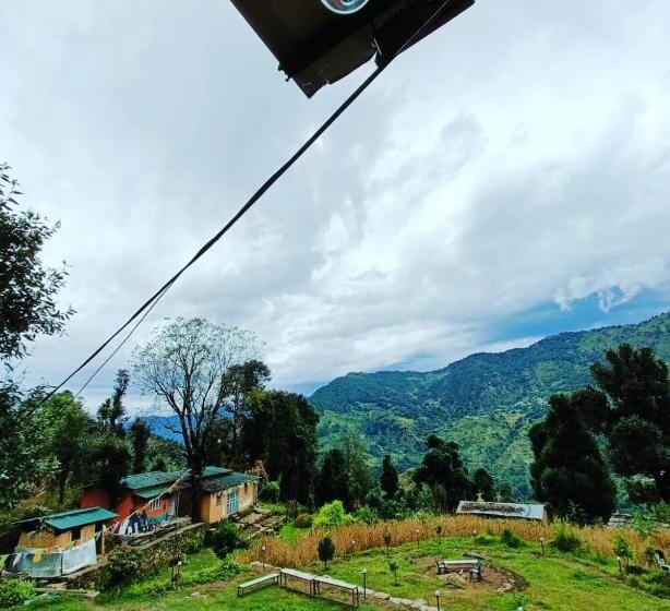 בית מלון כפרי Chopta Eco Cottage & Camping