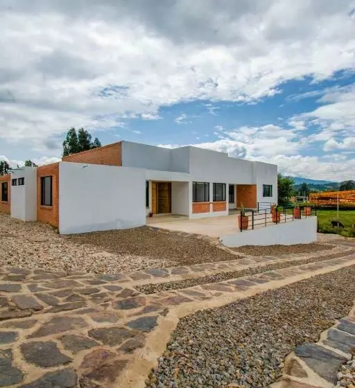 ホテル Casa El Roble Paipa