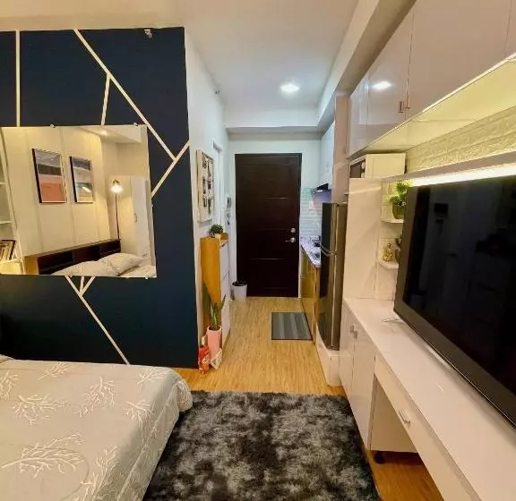 ホテル Ab Studio Suite At Mesaverte Residences