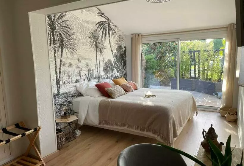 Aamiaismajoitus (B&B) Les Hauts De Beillard