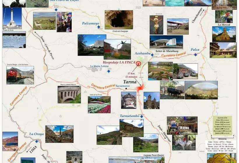 Retkeilymaja La Finca Tarma