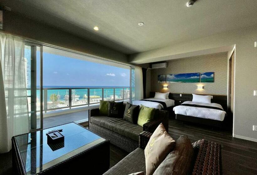 호텔 Coral Palace Onna By Sunset Avenue