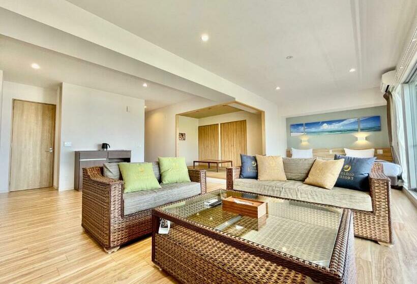 호텔 Coral Palace Onna By Sunset Avenue