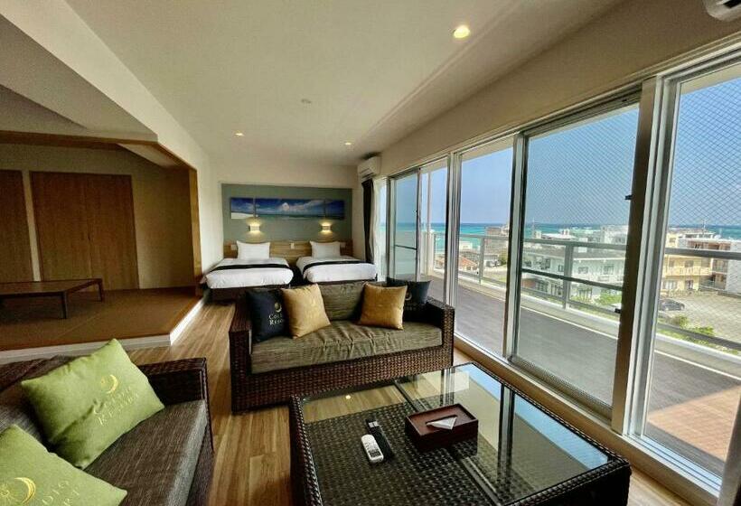 호텔 Coral Palace Onna By Sunset Avenue