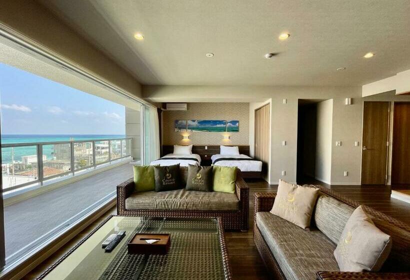 호텔 Coral Palace Onna By Sunset Avenue