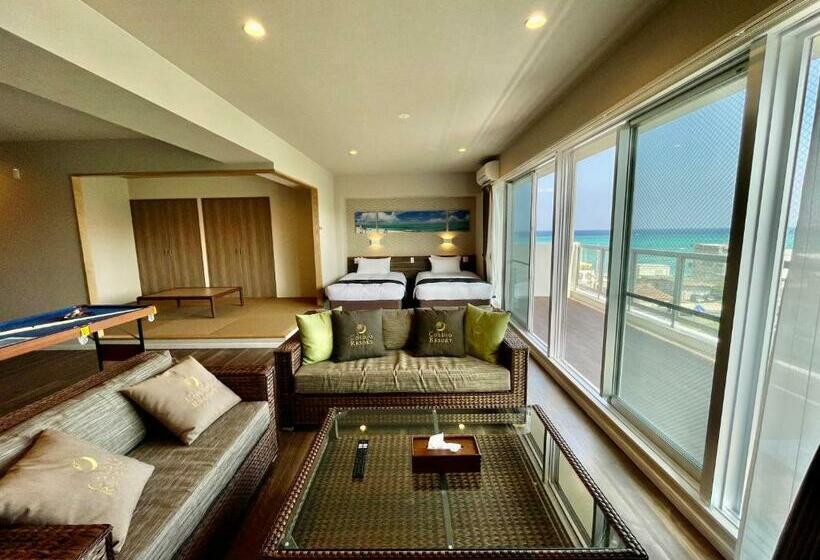 호텔 Coral Palace Onna By Sunset Avenue