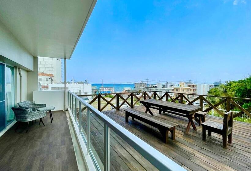 호텔 Coral Palace Onna By Sunset Avenue