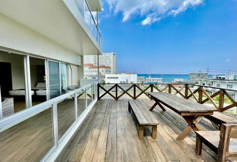 호텔 Coral Palace Onna By Sunset Avenue