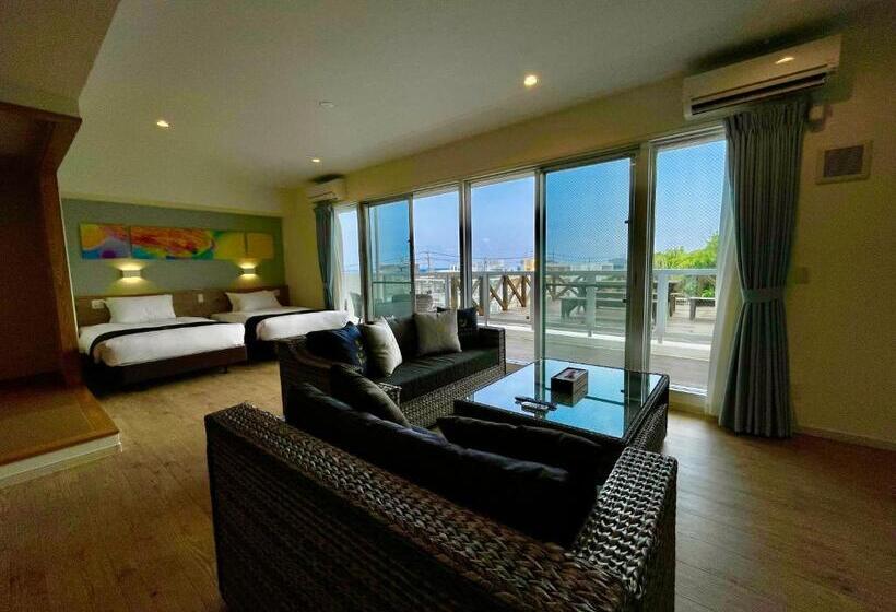 호텔 Coral Palace Onna By Sunset Avenue