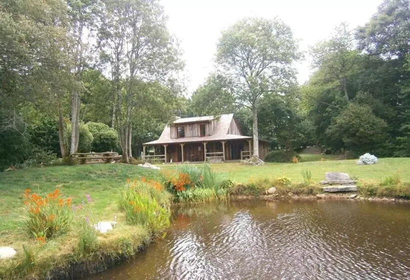 Aamiaismajoitus (B&B) Chambre D Hôte Atypique Trappeur West Little Ranch