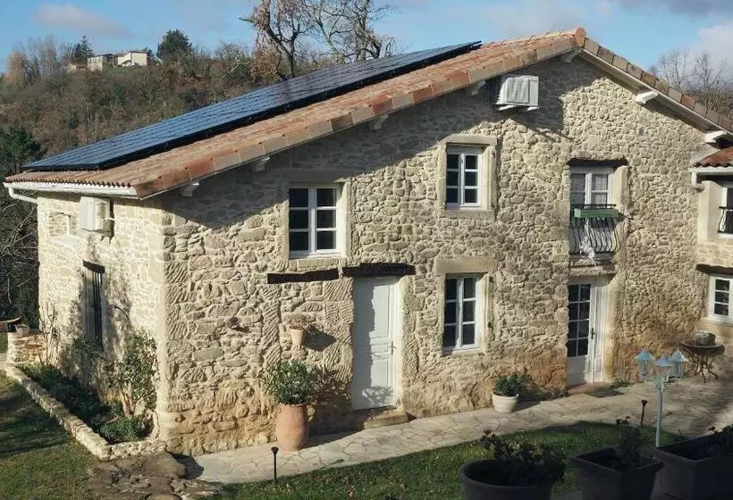 Aamiaismajoitus (B&B) L Ermitage De Saint Bardoux