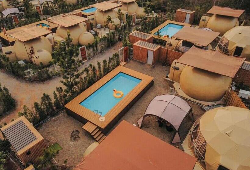 호텔 The X10 Nordic Tent And Glamping Pool Villa Khaoyai เขาใหญ่   Sha Certified