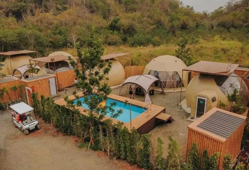ホテル The X10 Nordic Tent And Glamping Pool Villa Khaoyai เขาใหญ่   Sha Certified