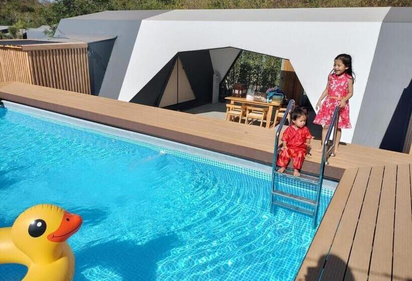 호텔 The X10 Nordic Tent And Glamping Pool Villa Khaoyai เขาใหญ่   Sha Certified