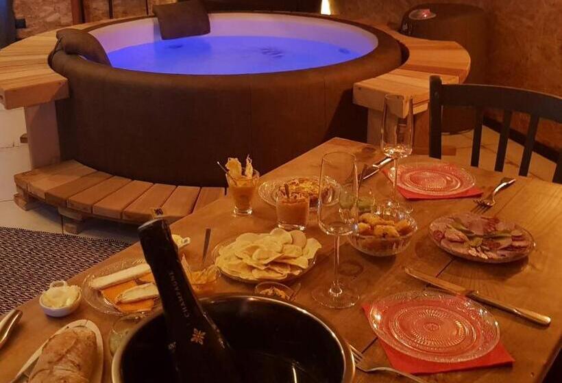 Bed and Breakfast Au Soleil Vert   Chambre De Charme Avec Spa Et Sauna Privés