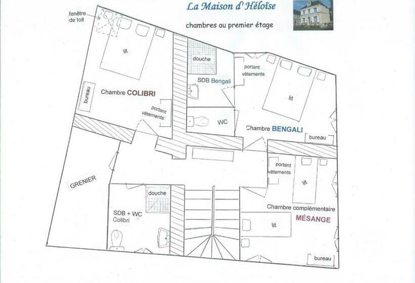 민박 La Maison D Héloïse