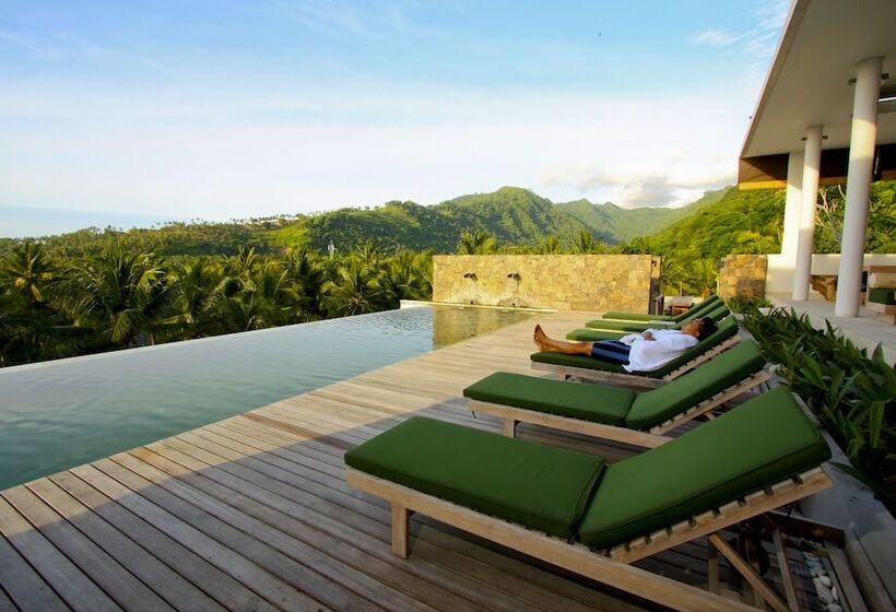 בית מלון כפרי Svarga Resort Lombok