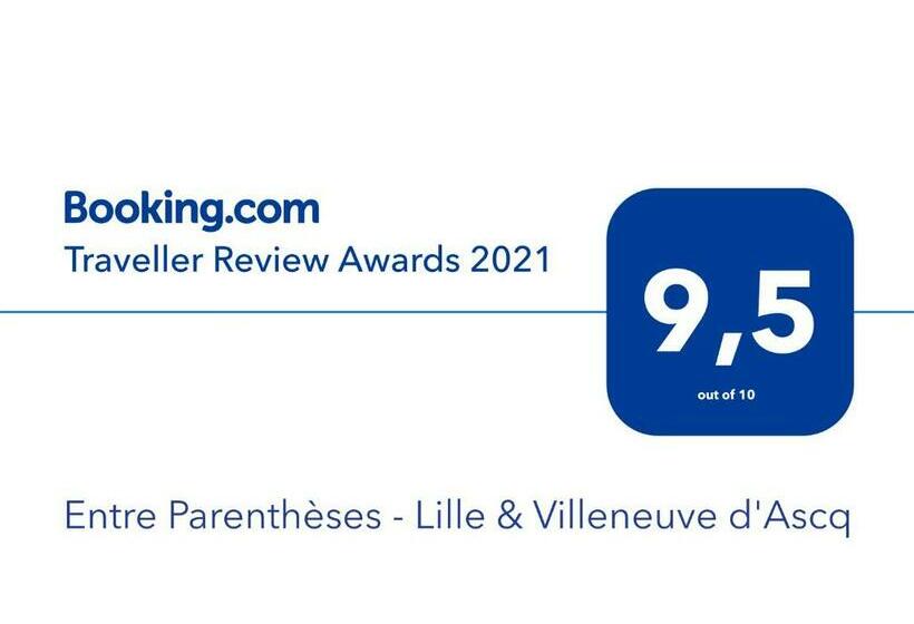 مبيت وإفطار Entre Parenthèses Lille & Villeneuve D Ascq