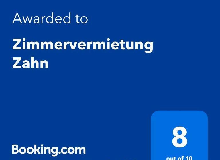 Bed and Breakfast Zimmervermietung Zahn