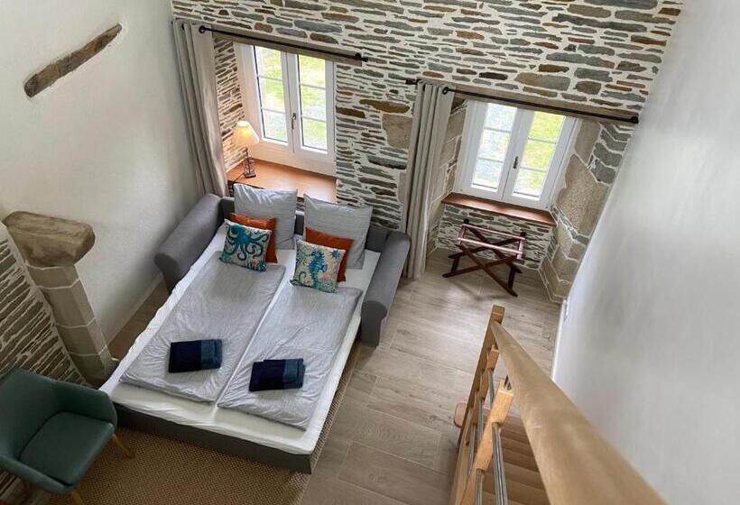 צימר Domaine De Kerdavid Chambres D Hôtes à Remungol