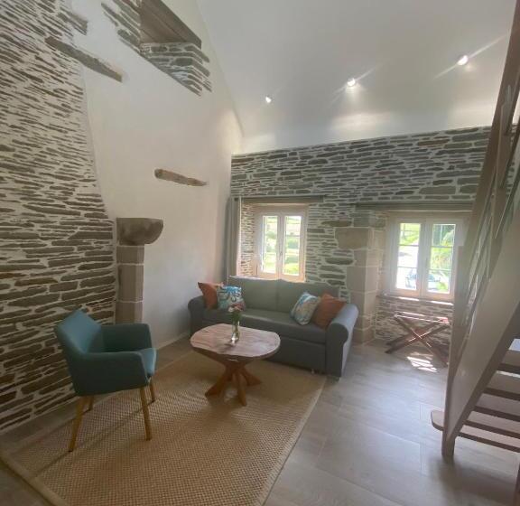 צימר Domaine De Kerdavid Chambres D Hôtes à Remungol