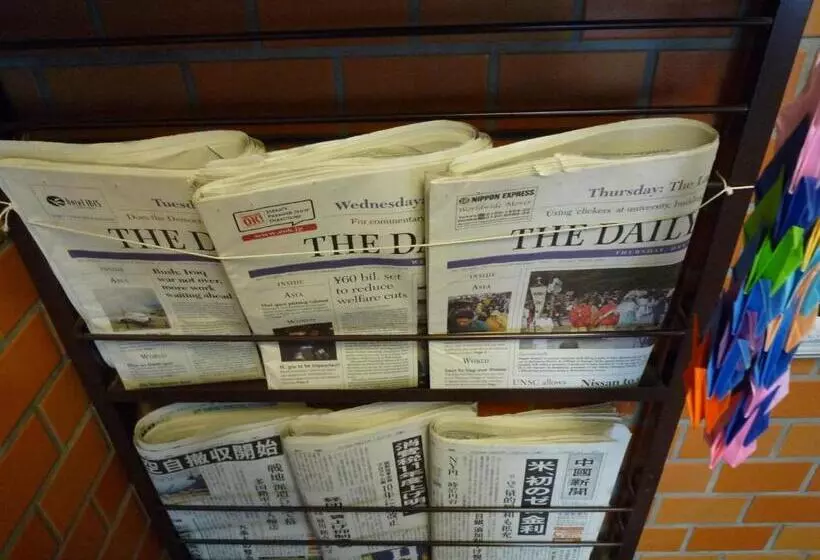 Retkeilymaja Jhoppers Hiroshima Guesthouse