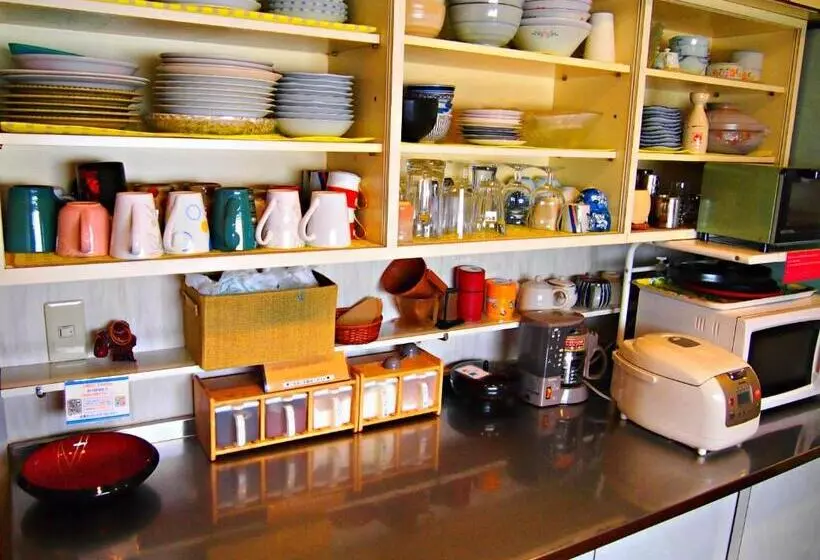 Retkeilymaja Jhoppers Hiroshima Guesthouse