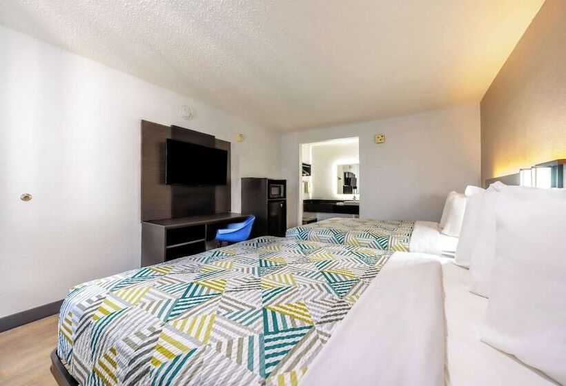 מוטל OYO Hotel Fort Worth East Gateway Ball Park