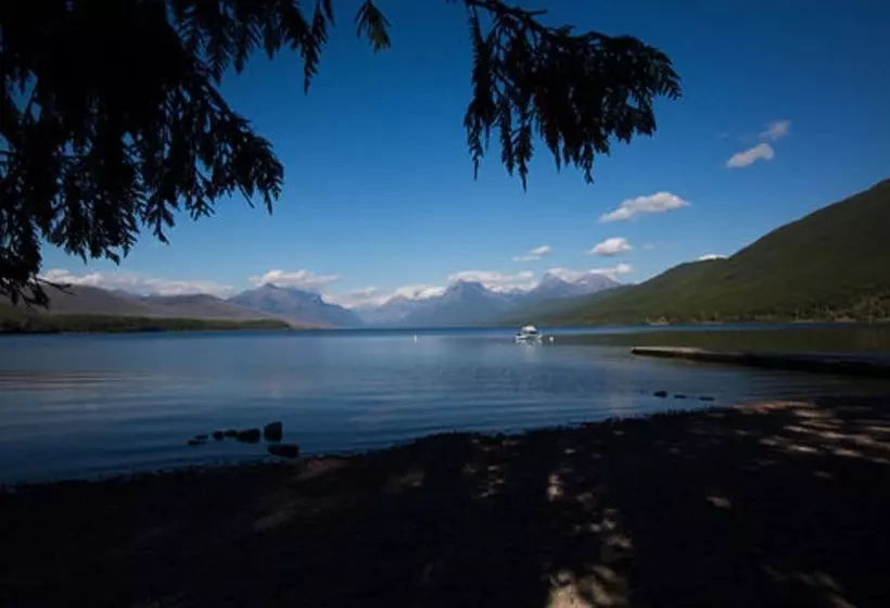 모텔 Village Inn At Apgar   Inside The Park