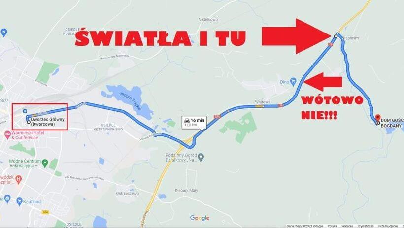 호텔 Dom Gościnny Bogdany