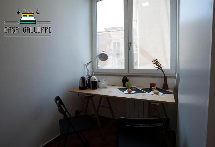 پانسیون Casa Galluppi, Stanza Privata In Centro A Cosenza Con Bagno E Ampia Doccia, Free High Speed Wi Fi, N