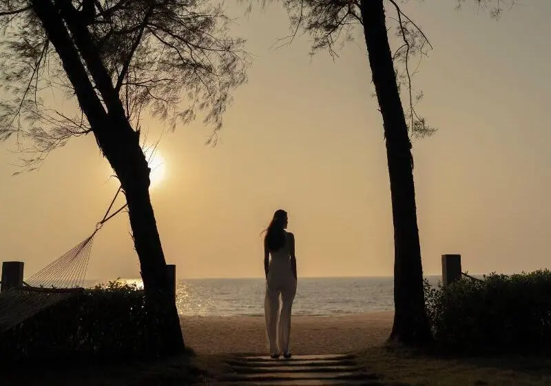 リゾートホテル The Postcard On The Arabian Sea