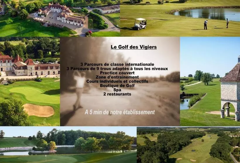 Aamiaismajoitus (B&B) La Grange De Cablanc