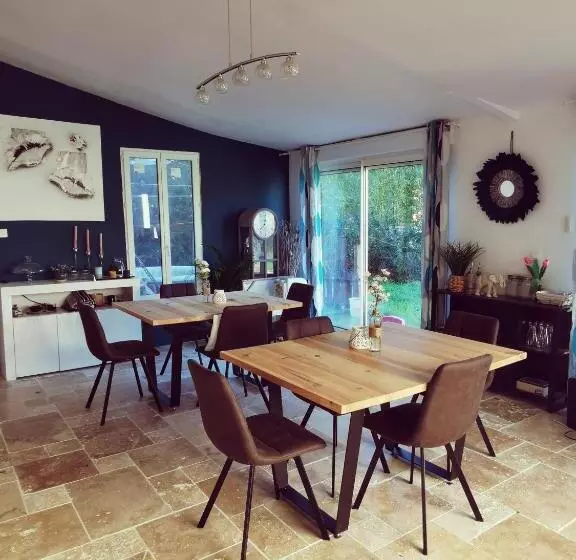 Aamiaismajoitus (B&B) La Grange De Cablanc