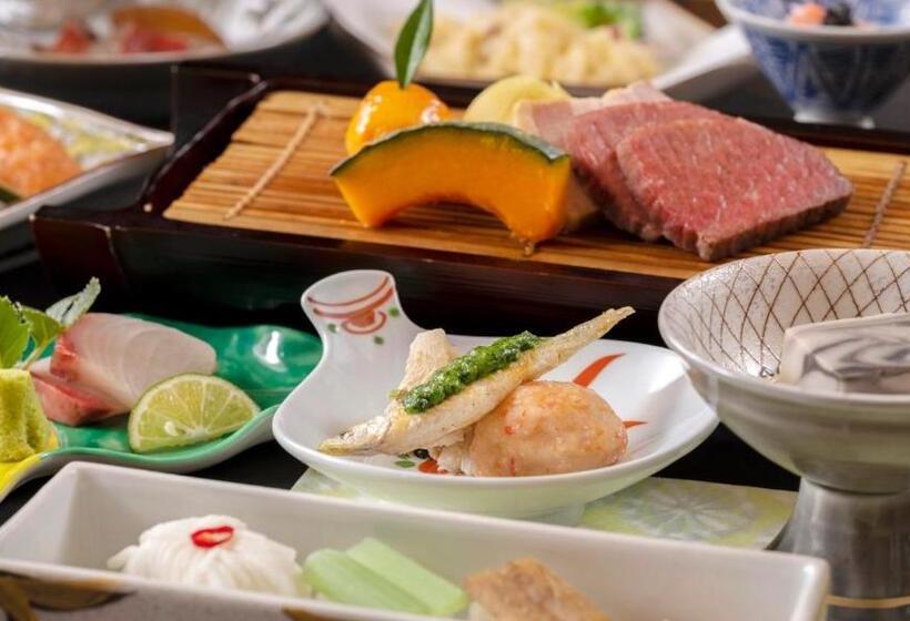 فندق Shionoyu Onsen Rengetsu