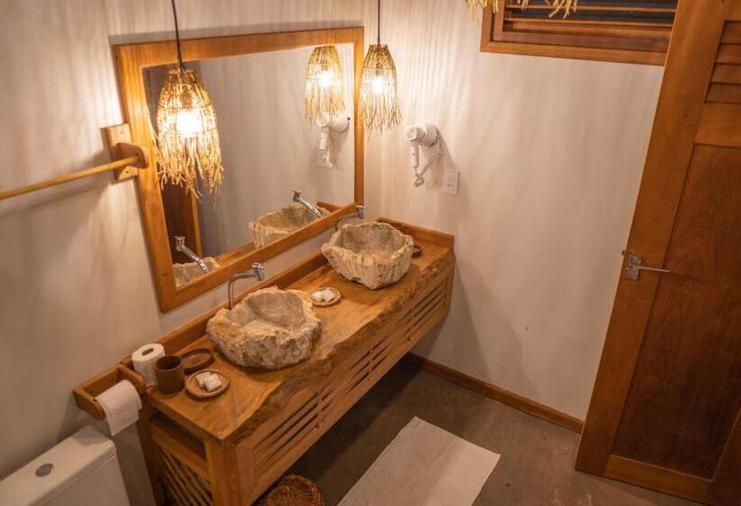 Szálló Rancharia Charme Beach Pé Na Areia