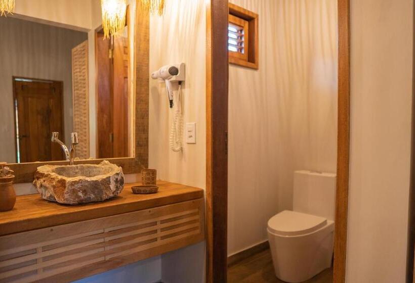 Szálló Rancharia Charme Beach Pé Na Areia