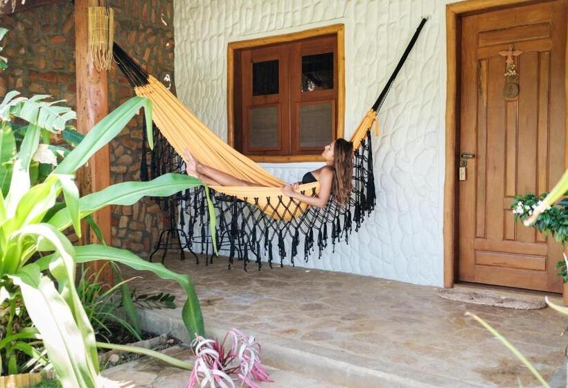 Szálló Rancharia Charme Beach Pé Na Areia