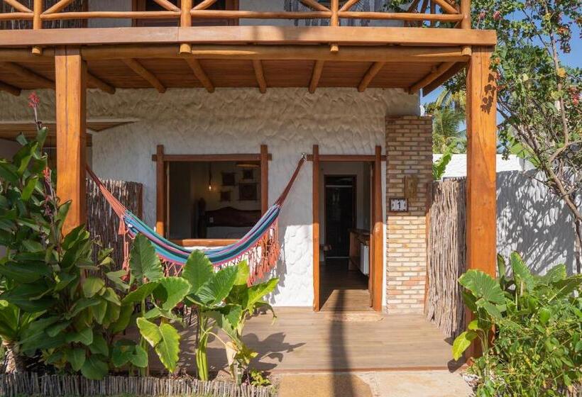 Szálló Rancharia Charme Beach Pé Na Areia