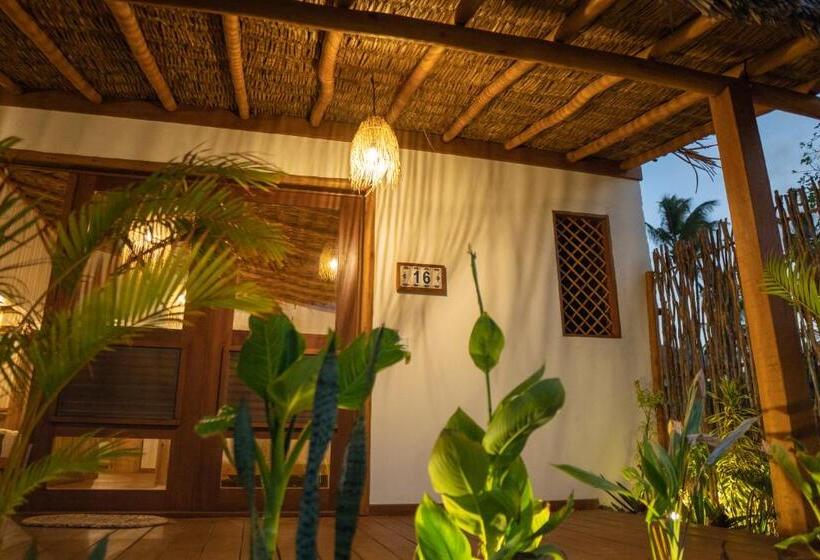 Szálló Rancharia Charme Beach Pé Na Areia