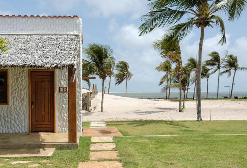 Szálló Rancharia Charme Beach Pé Na Areia