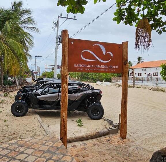 Szálló Rancharia Charme Beach Pé Na Areia