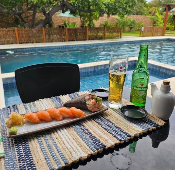 Szálló Rancharia Charme Beach Pé Na Areia